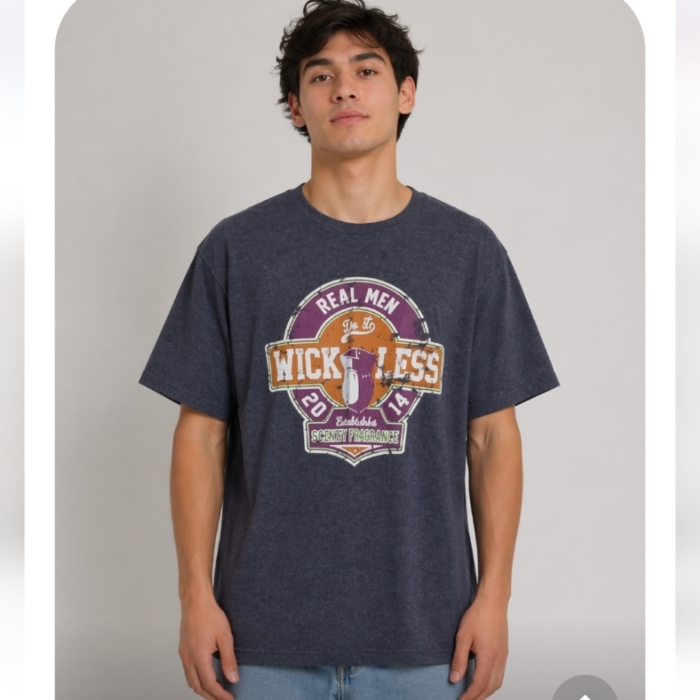 SCENTSY Real Men Do It Wickless Graphic T Shirt 2XL